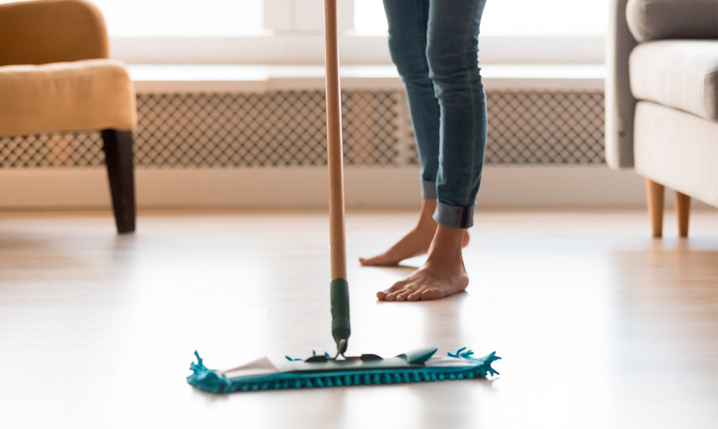 Take your parquet cleaning up one step!